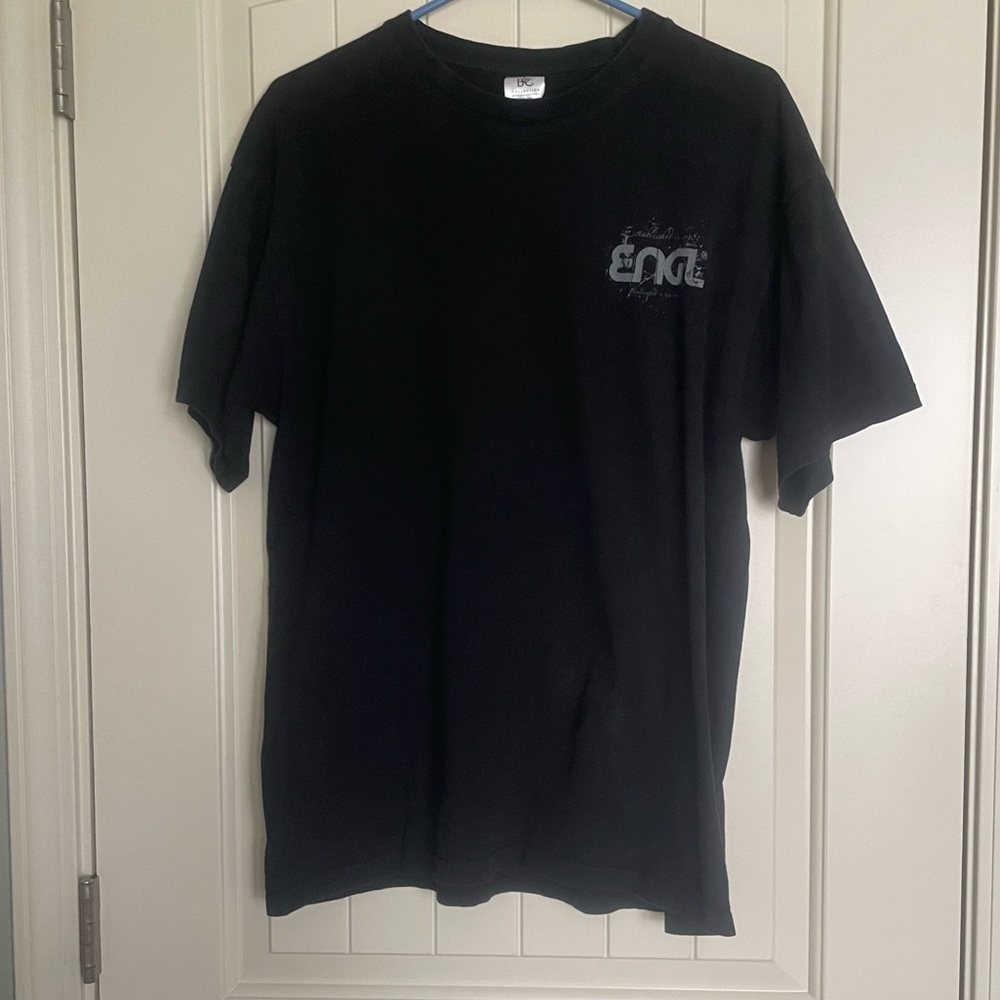 B&C Engl Black Graphic T-Shirt Size XL - Picture 3 of 5